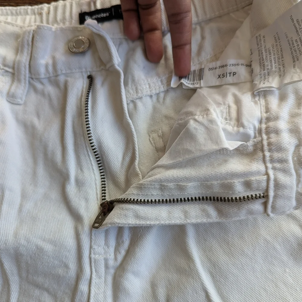 Bluenotes Denim Super High Rise Carpenter Straight Pants Cargo Streetwear Sz XS - Picture 7 of 11